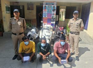 स्ट्रीट क्राइम पर देहरादून पुलिस का पलटवार…..स्नैचिंग करने वाले पहुँचे हवालात