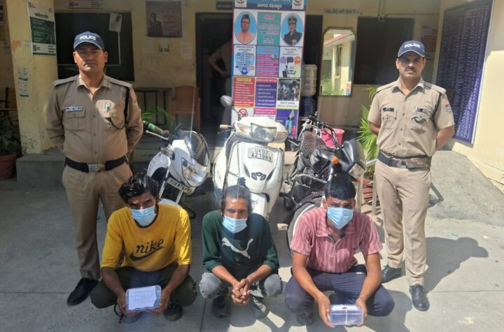 स्ट्रीट क्राइम पर देहरादून पुलिस का पलटवार…..स्नैचिंग करने वाले पहुँचे हवालात