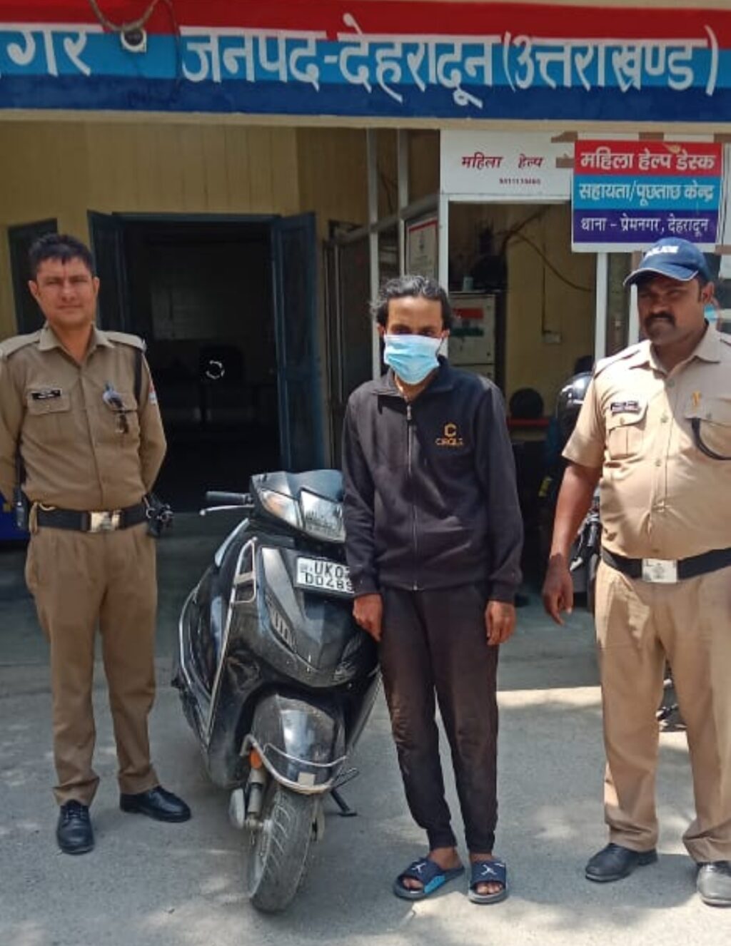 प्रेमनगर क्षेत्र में हुई वाहन चोरी का घटना का दून पुलिस ने किया खुलासा