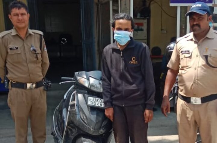 प्रेमनगर क्षेत्र में हुई वाहन चोरी का घटना का दून पुलिस ने किया खुलासा